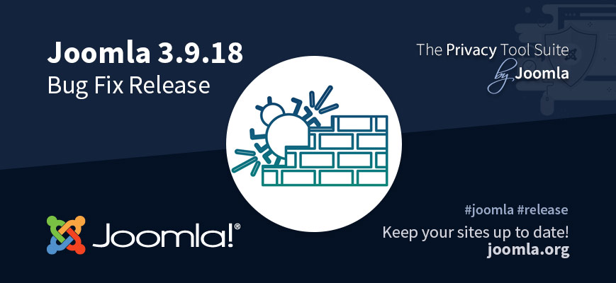 Joomla 3.9.18 Release